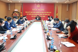 Cục Kinh tế xây dựng tổng kết năm 2021 và triển khai nhiệm vụ năm 2022