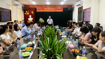 Cục Kinh tế - Quản lý đầu tư xây dựng chúc mừng ngày Phụ nữ Việt Nam 20/10