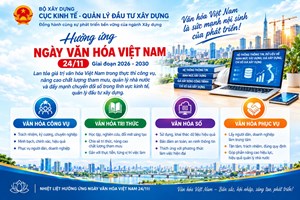 Lan tỏa giá trị văn hóa Việt Nam trong thực thi công vụ tại Cục Kinh tế - Quản lý đầu tư xây dựng
